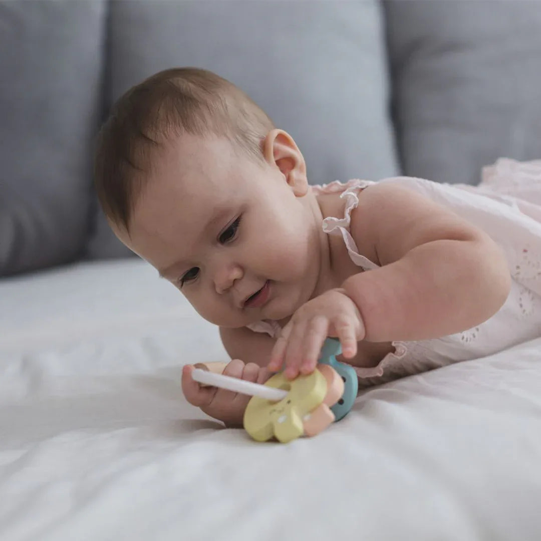 Baby Key Rattle - Pastel - BIG FRENCHIES