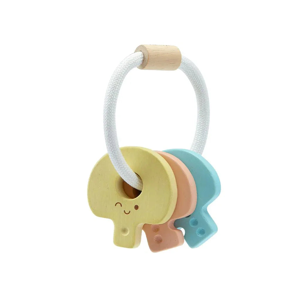 Baby Key Rattle - Pastel - BIG FRENCHIES