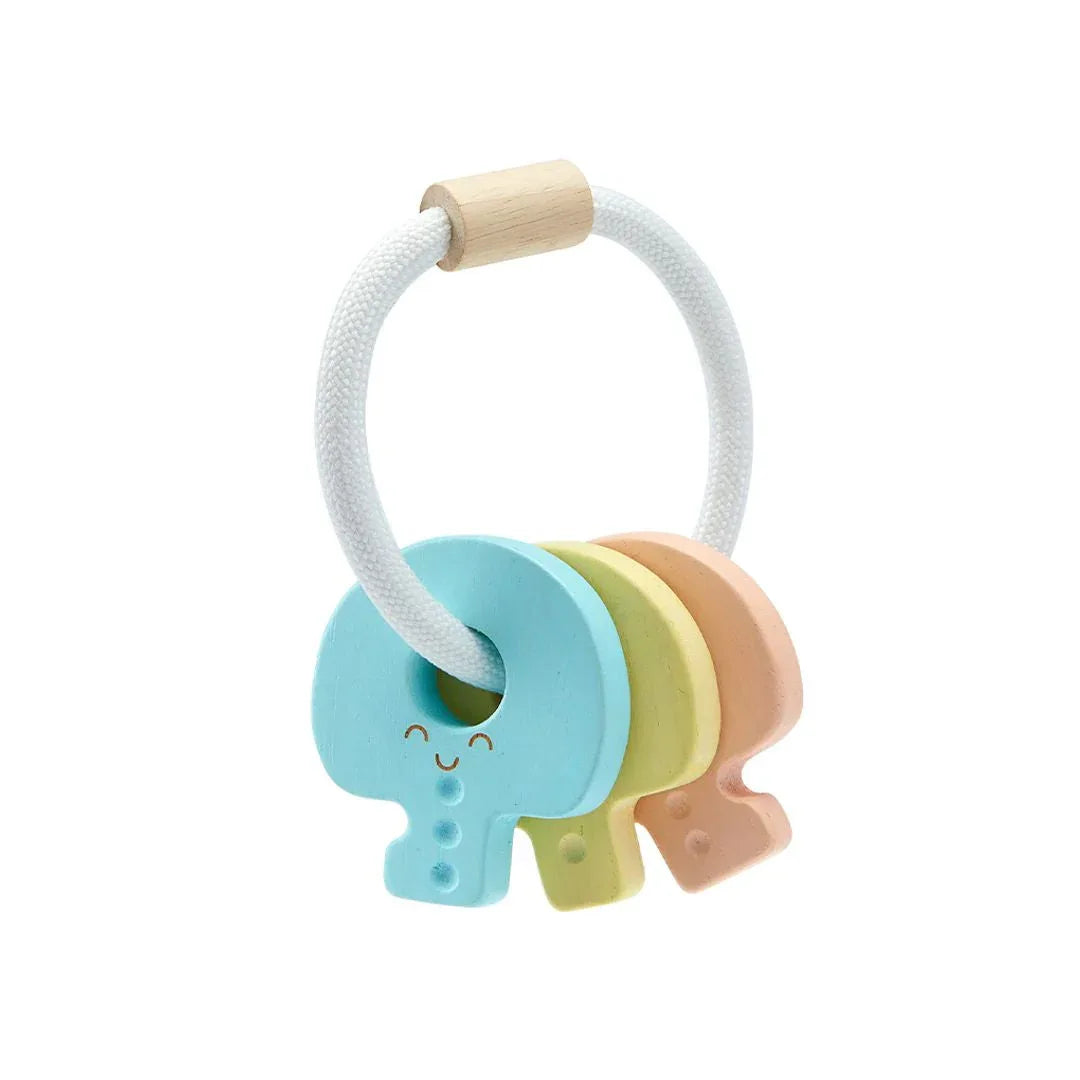 Baby Key Rattle - Pastel - BIG FRENCHIES