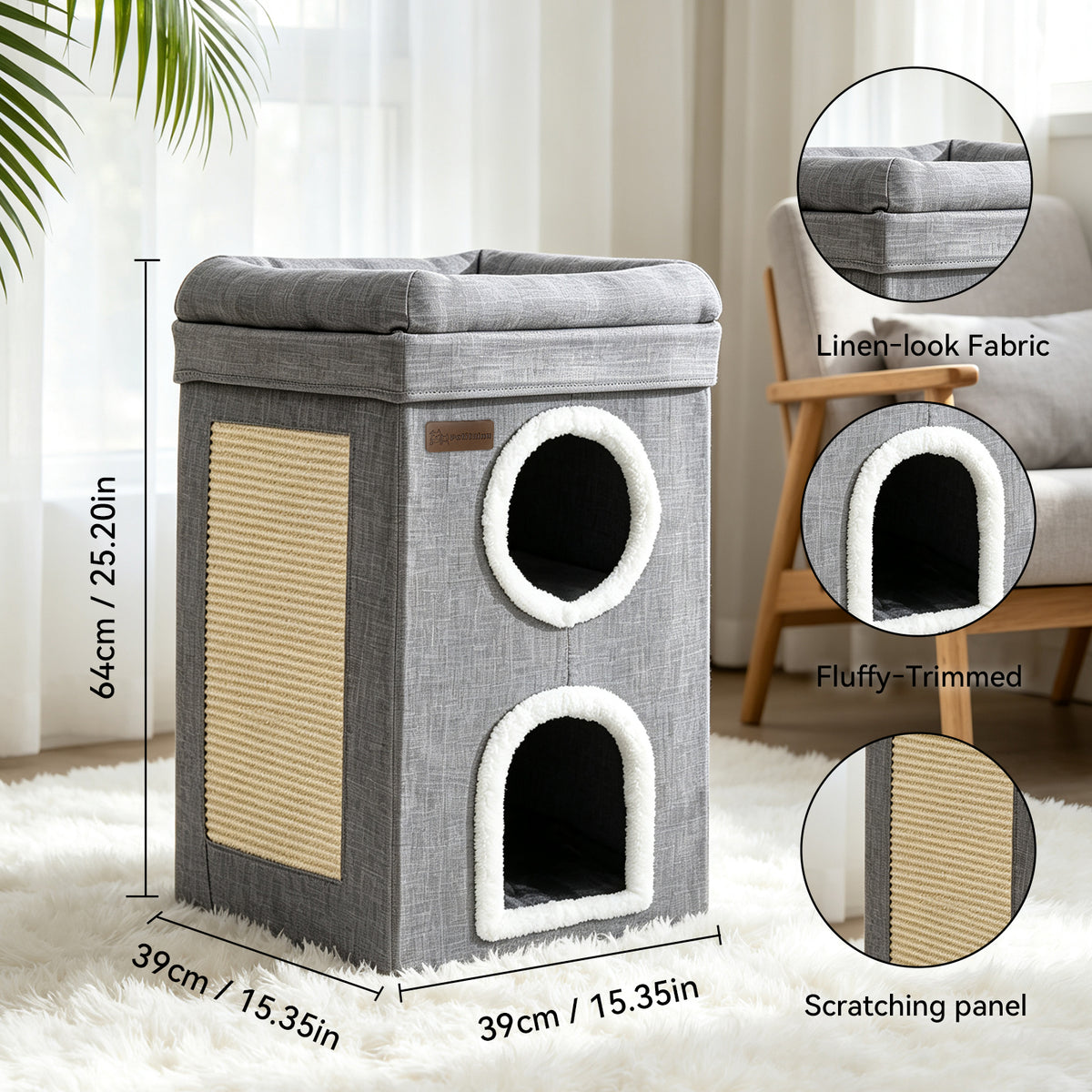 Three-layer Cat Bed