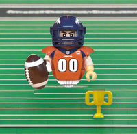 Denver Broncos Team Minifigure - BIG FRENCHIES
