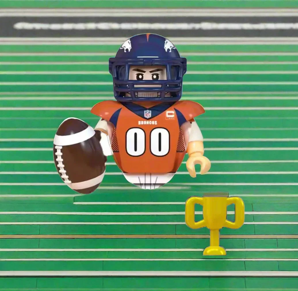 Denver Broncos Team Minifigure - BIG FRENCHIES