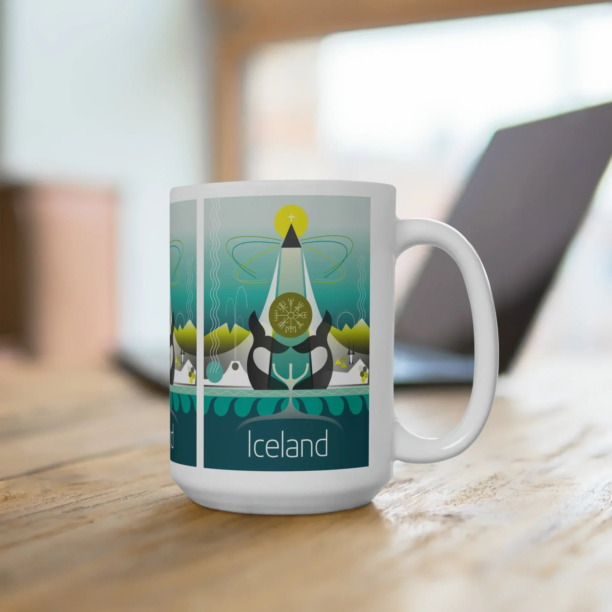 Iceland Ceramic Mug 11oz or 15oz - BIG FRENCHIES