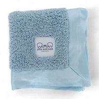 Classic Satin Border Lovey - Powder Blue - BIG FRENCHIES