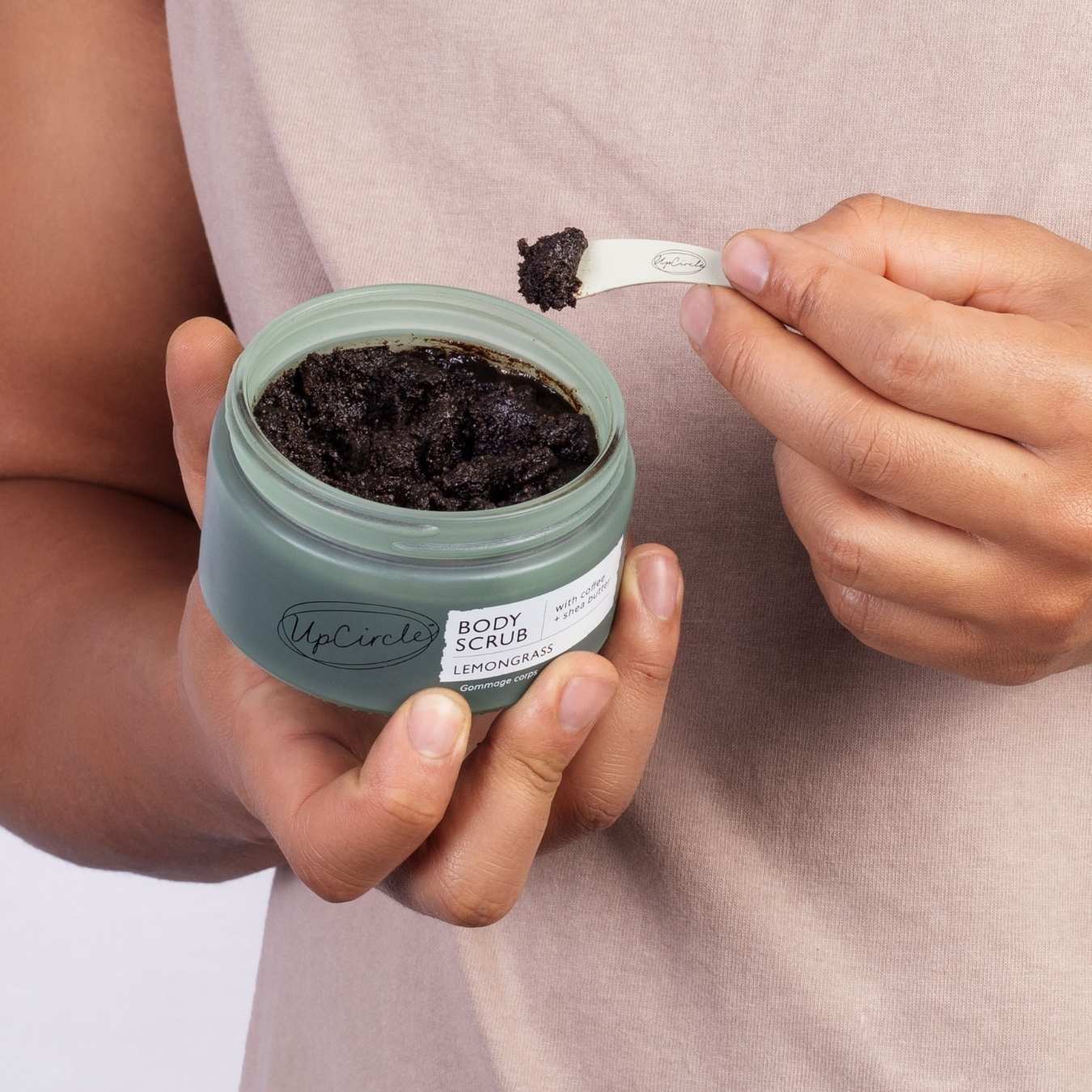 Vegan Body Scrub with Peppermint
