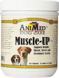 AniMed Muscle Up Powder for Dogs Muscle Recovery & Electrolyte Support 16 oz.