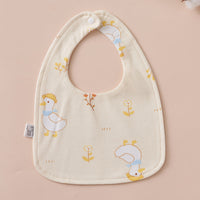 Babys Pure Cotton U-shaped Bib Waterproof Baby Bib