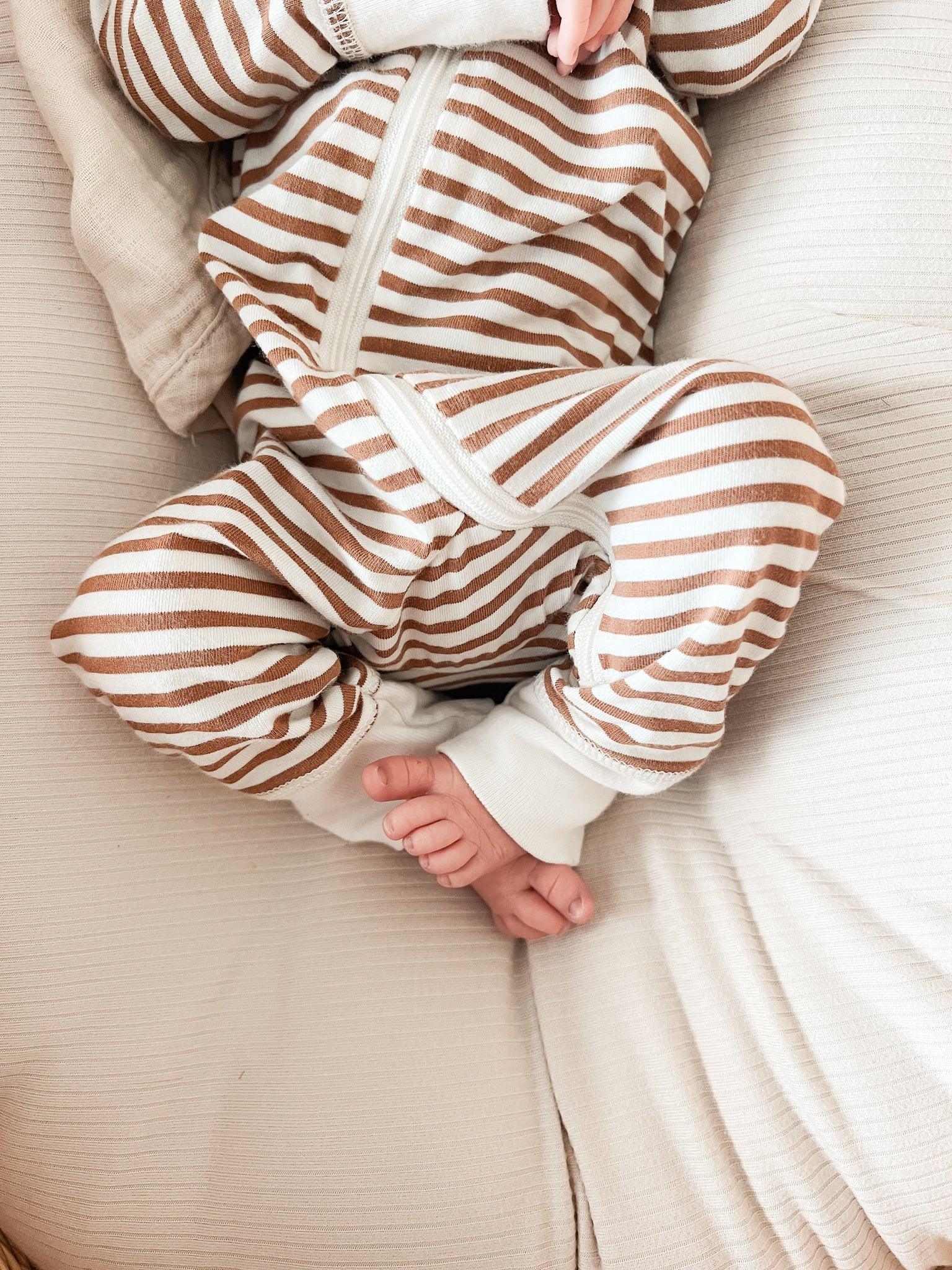 Oat Ribbed Baby Lounger Cover - BIG FRENCHIES