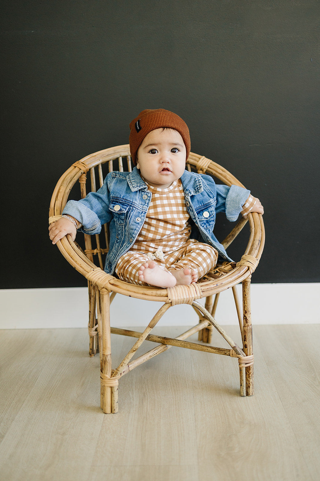 Brown Mebie Baby Beanie - BIG FRENCHIES