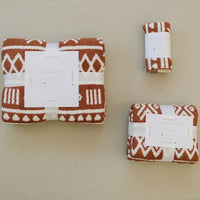 Rust Alpine Plush Blanket - BIG FRENCHIES