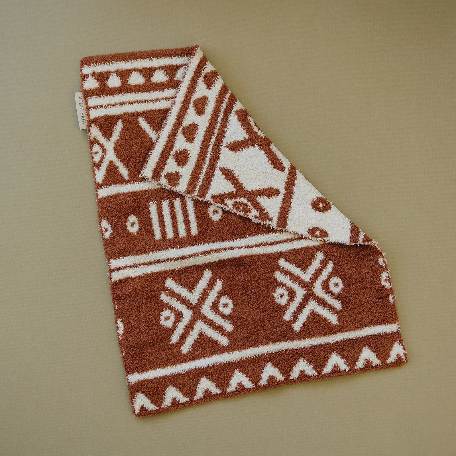 Rust Alpine Plush Blanket - BIG FRENCHIES