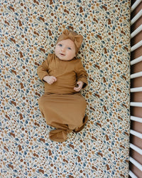 Harvest Floral Muslin Crib Sheet - BIG FRENCHIES