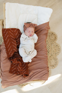 Rust Bamboo Head Wrap - BIG FRENCHIES