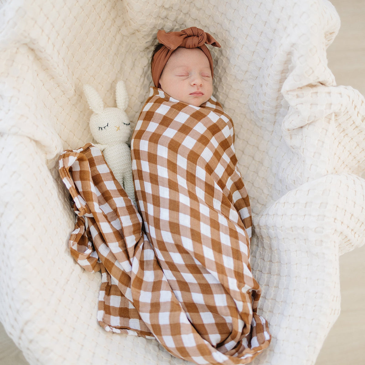 Rust Bamboo Head Wrap - BIG FRENCHIES
