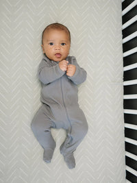 Desert Sage Muslin Crib Sheet - BIG FRENCHIES