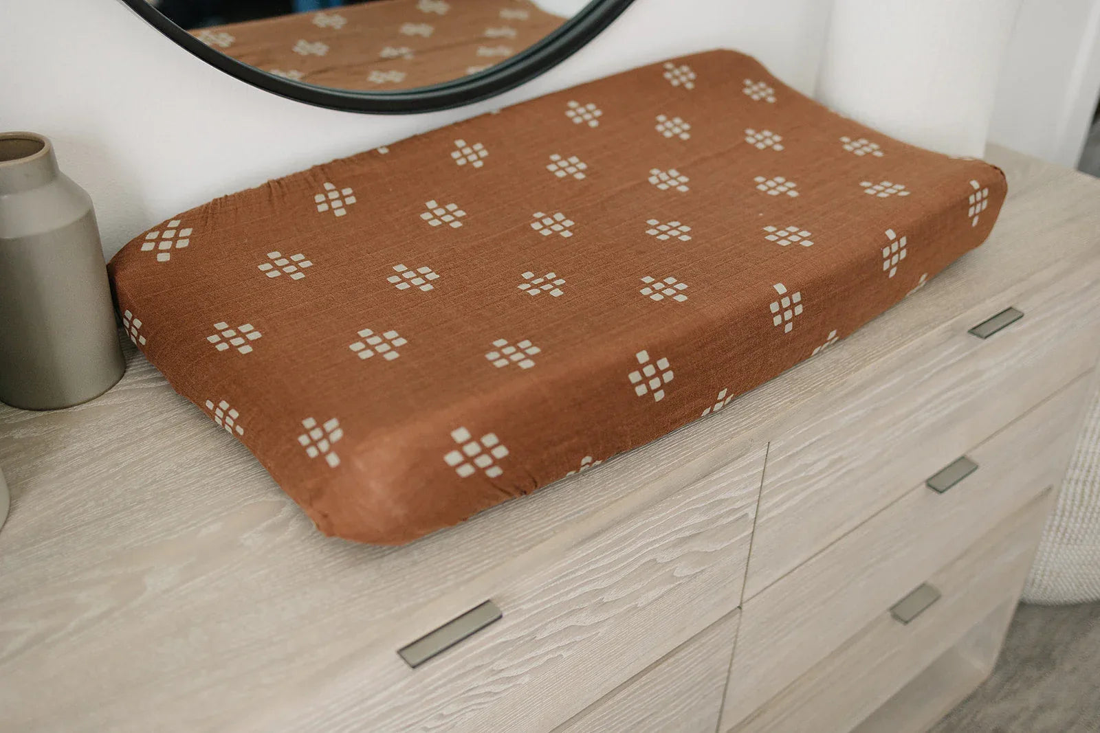Chestnut Textiles Muslin Changing Pad Cover - BIG FRENCHIES