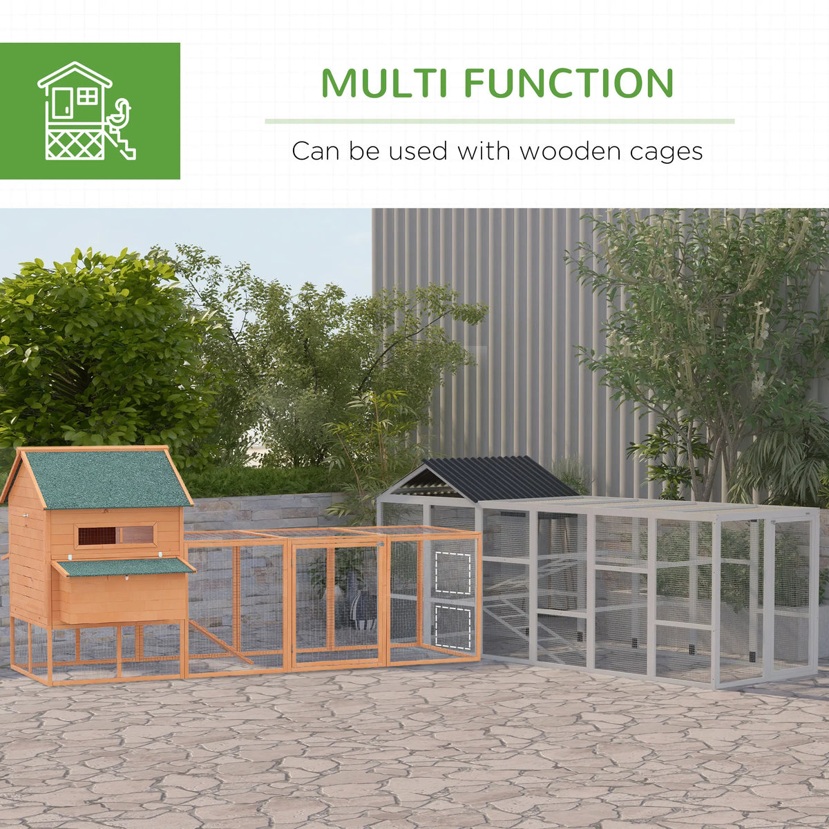 Chicken Coop (Not Supported non-defective remorse returns)