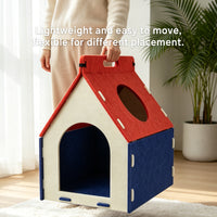 Cat Carrying A House