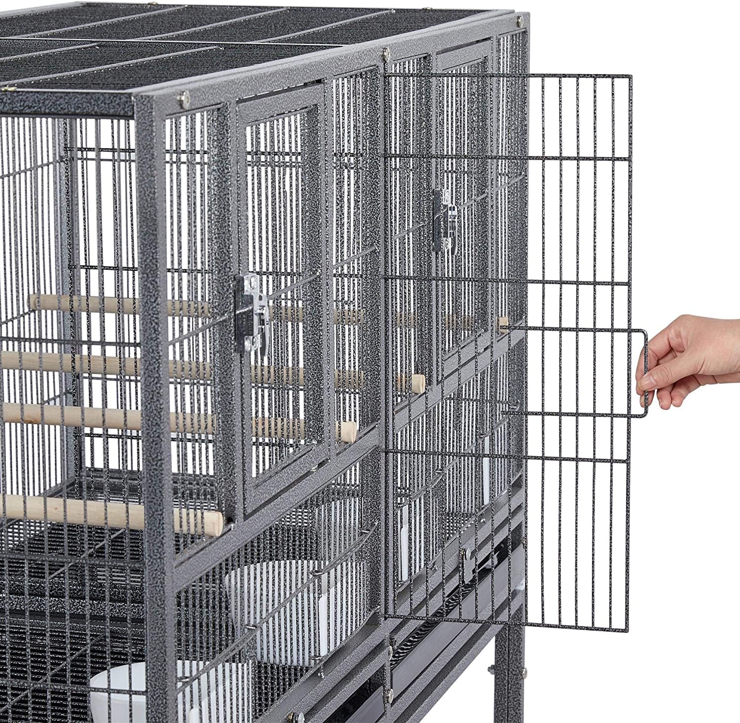41.5" Stackable Divided Breeder for Bird - BIG FRENCHIES