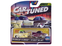 "Kustoms" Double Pack Series 8 Set of 4 Cars Diecast Model Cars by CarTuned