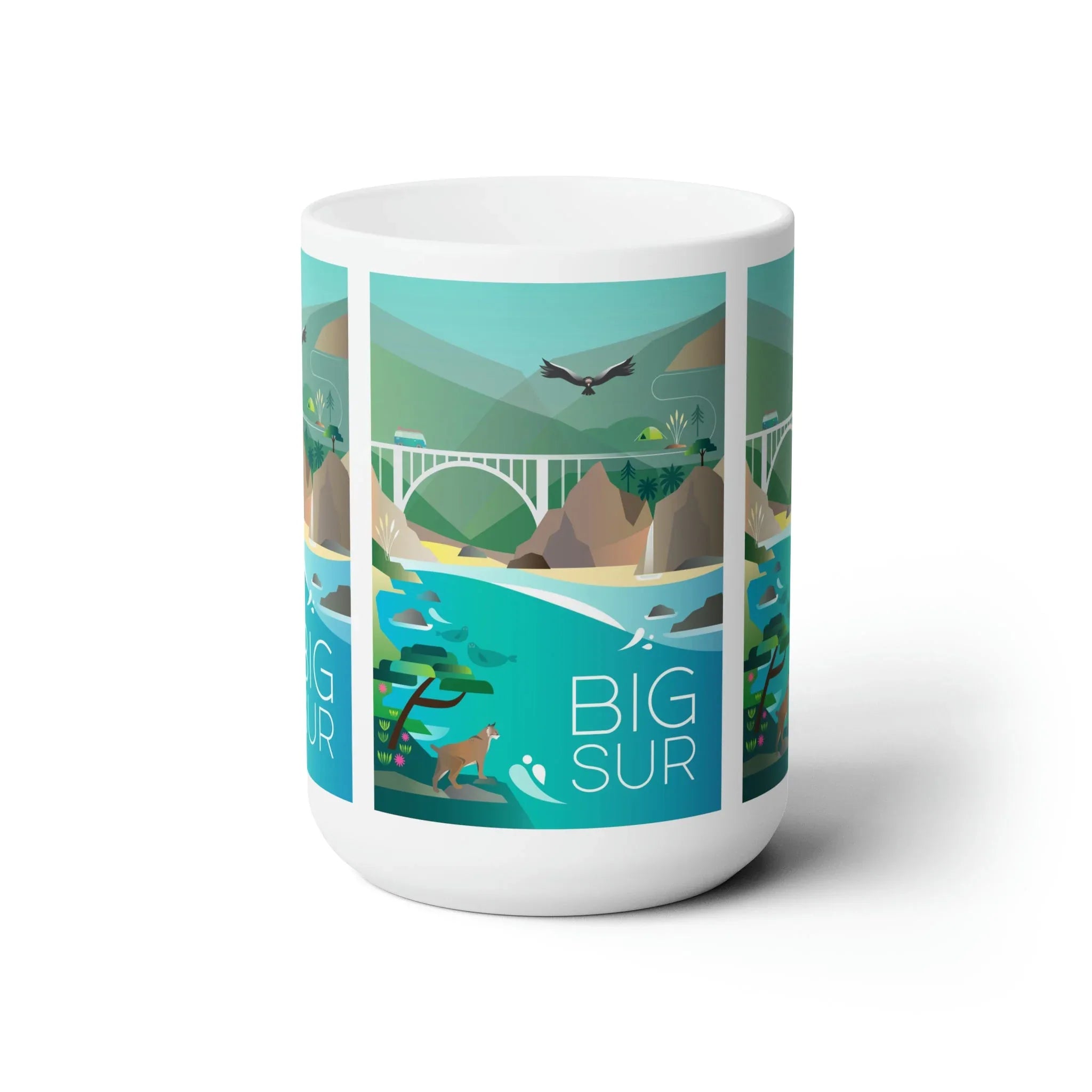 Big Sur Ceramic Mug 11oz or 15oz - BIG FRENCHIES