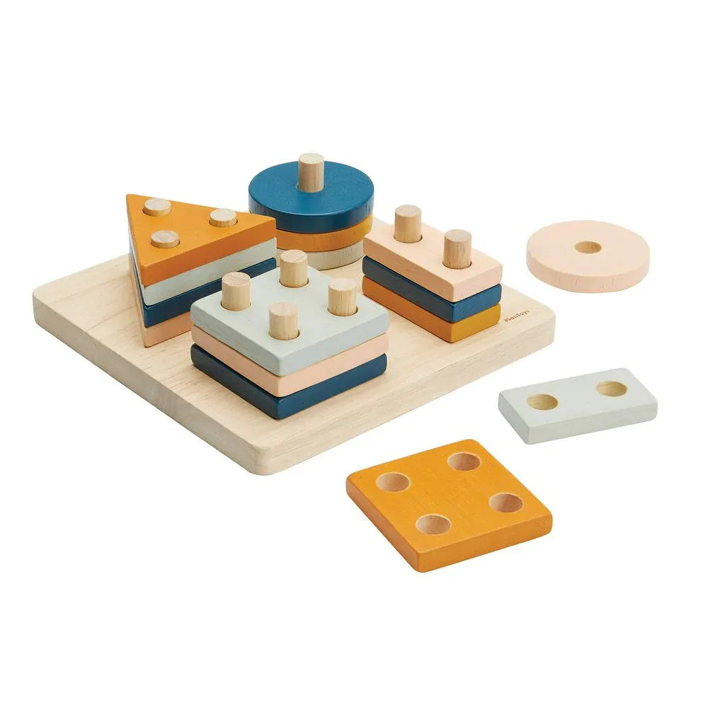 Geometric Sorting Board - Orchard - BIG FRENCHIES
