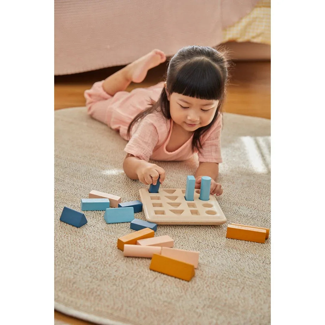 Geometric Peg Board - Orchard - BIG FRENCHIES