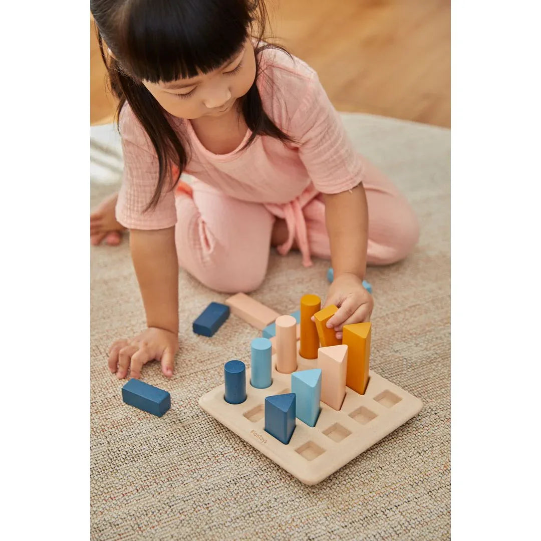 Geometric Peg Board - Orchard - BIG FRENCHIES