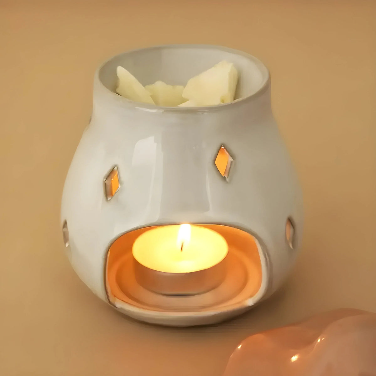Pink Mushroom Wax Melt Warmer Ceramic - BIG FRENCHIES