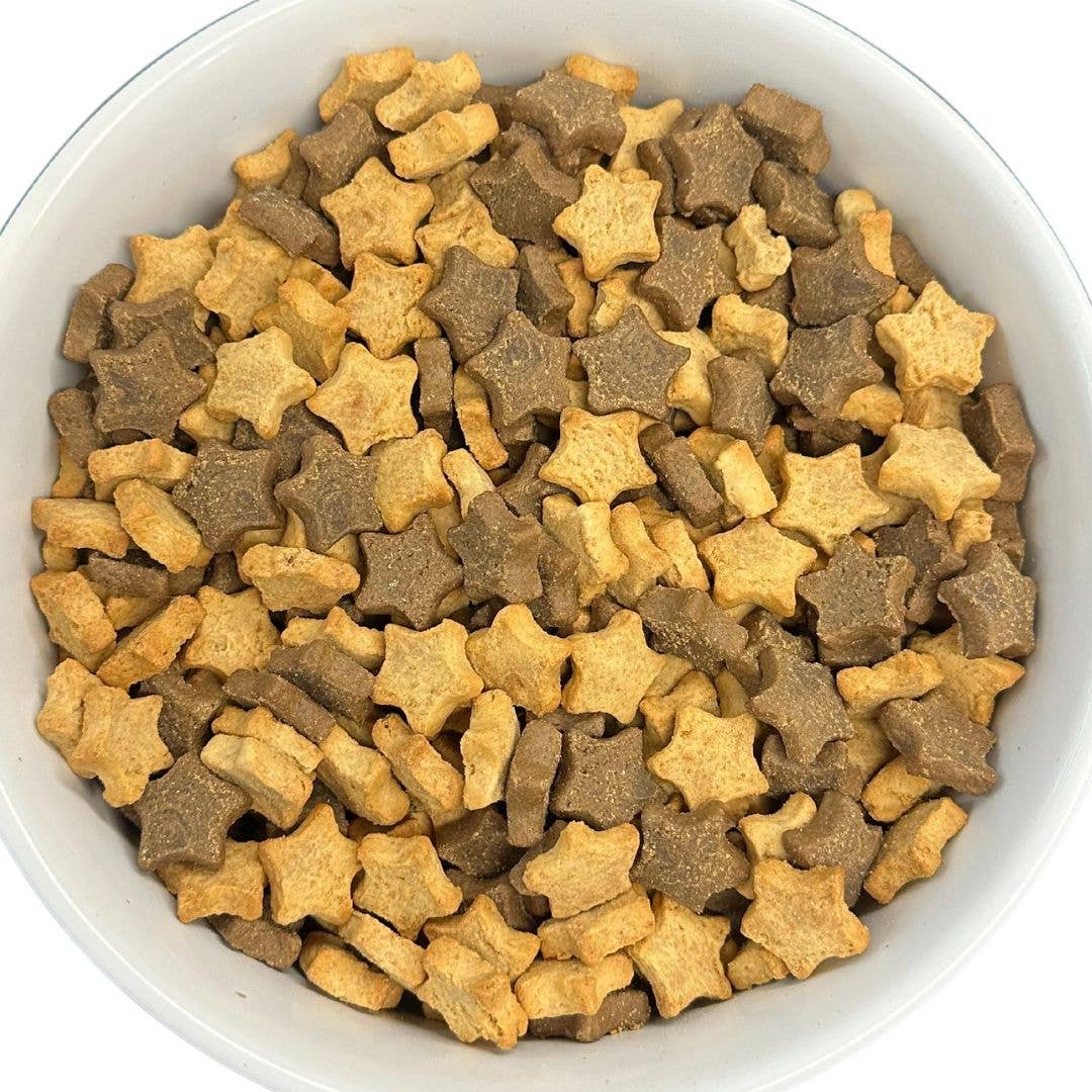 Pro Bakery Bites Peanut Butter, Banana & Bacon Dog Treats, 20 lb Bulk Bag
