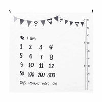 Newborn Baby Milestone Photography Blanket - # BAGE41110002 - BIG FRENCHIES