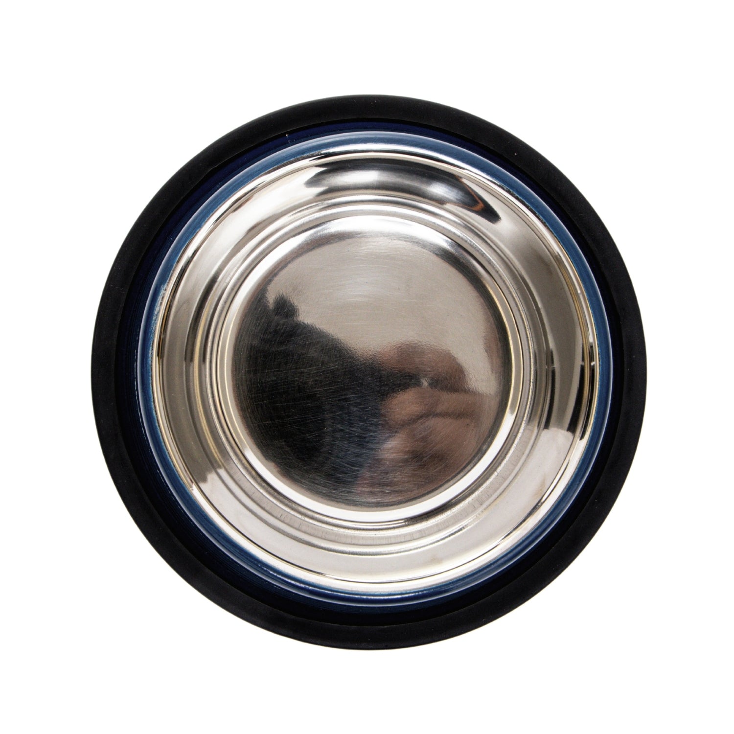 Country Living Set of 2 Ribbed Non-Slip Pet Bowls – Poseidon Blue - BIG FRENCHIES
