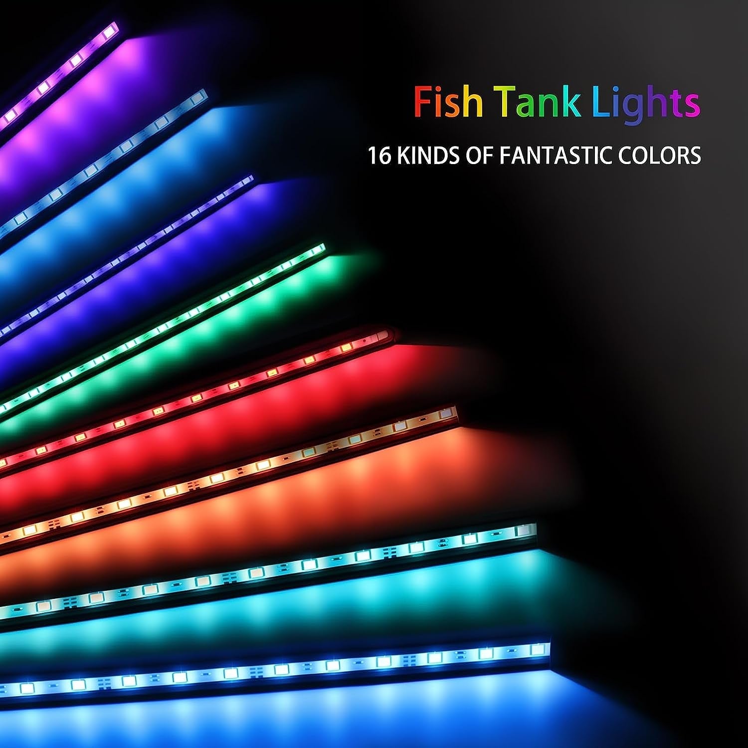 Fish Tank Light with Air Bubble Hole - BIG FRENCHIES