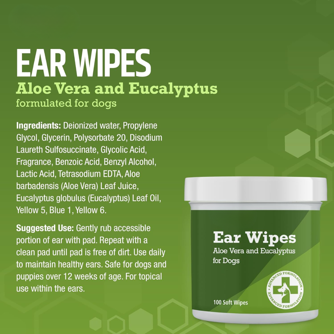 Dog Ear Cleaning Wipes
