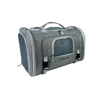 Mr. Peanut's Monterey Series Airline Compliant Horizontal Backpack Pet Carrier - BIG FRENCHIES