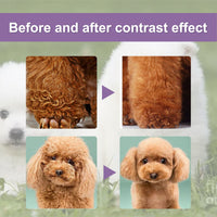 Pet Hair Conditioner For Dogs Cats, Moisturizing Detangling Pet Coat Conditioner, Anti Static, Softens & Brightens Fur, 
