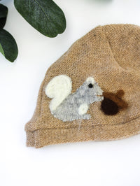 Squirrel Cashmere Hat - Newborn - BIG FRENCHIES
