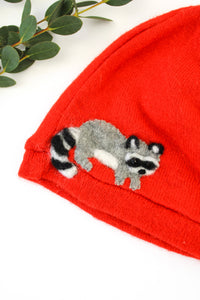 Raccoon Cashmere Hat - Baby - BIG FRENCHIES