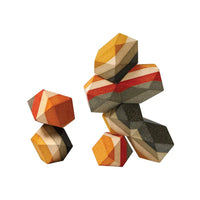 Geo Stacking Rock - BIG FRENCHIES