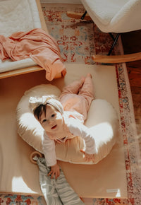 Peony Ribbed Stretch Swaddle - BIG FRENCHIES