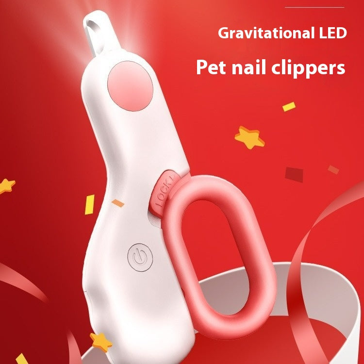 Pet LED Labor-saving Cat Nail Scissors