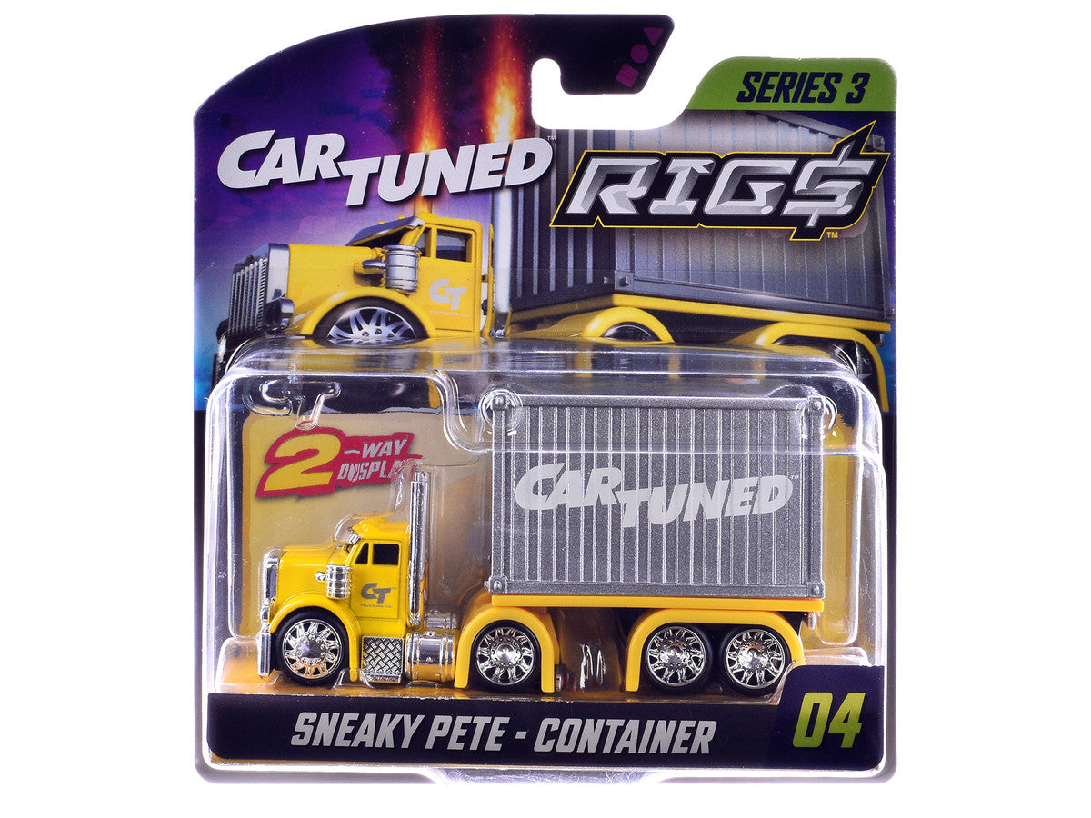 "Rigs" Container Case Series 3 Set of 4 Pieces Diecast Model Cars by CarTuned
