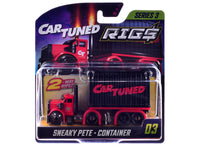 "Rigs" Container Case Series 3 Set of 4 Pieces Diecast Model Cars by CarTuned