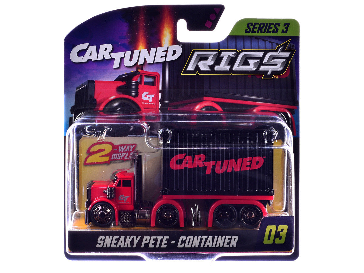 "Rigs" Container Case Series 3 Set of 4 Pieces Diecast Model Cars by CarTuned