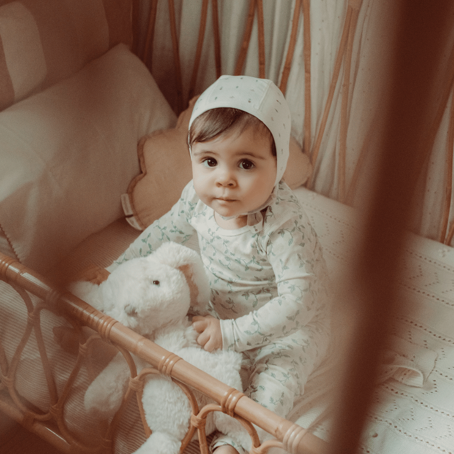 The Printed Romper - Hydrangea Pink