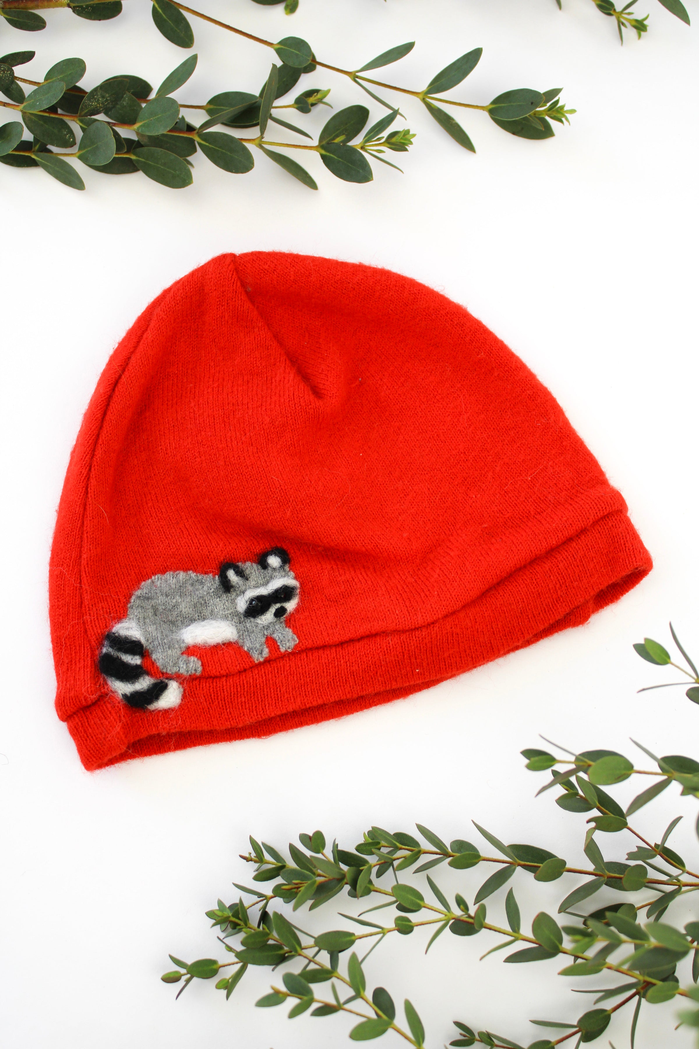 Raccoon Cashmere Hat - Baby - BIG FRENCHIES
