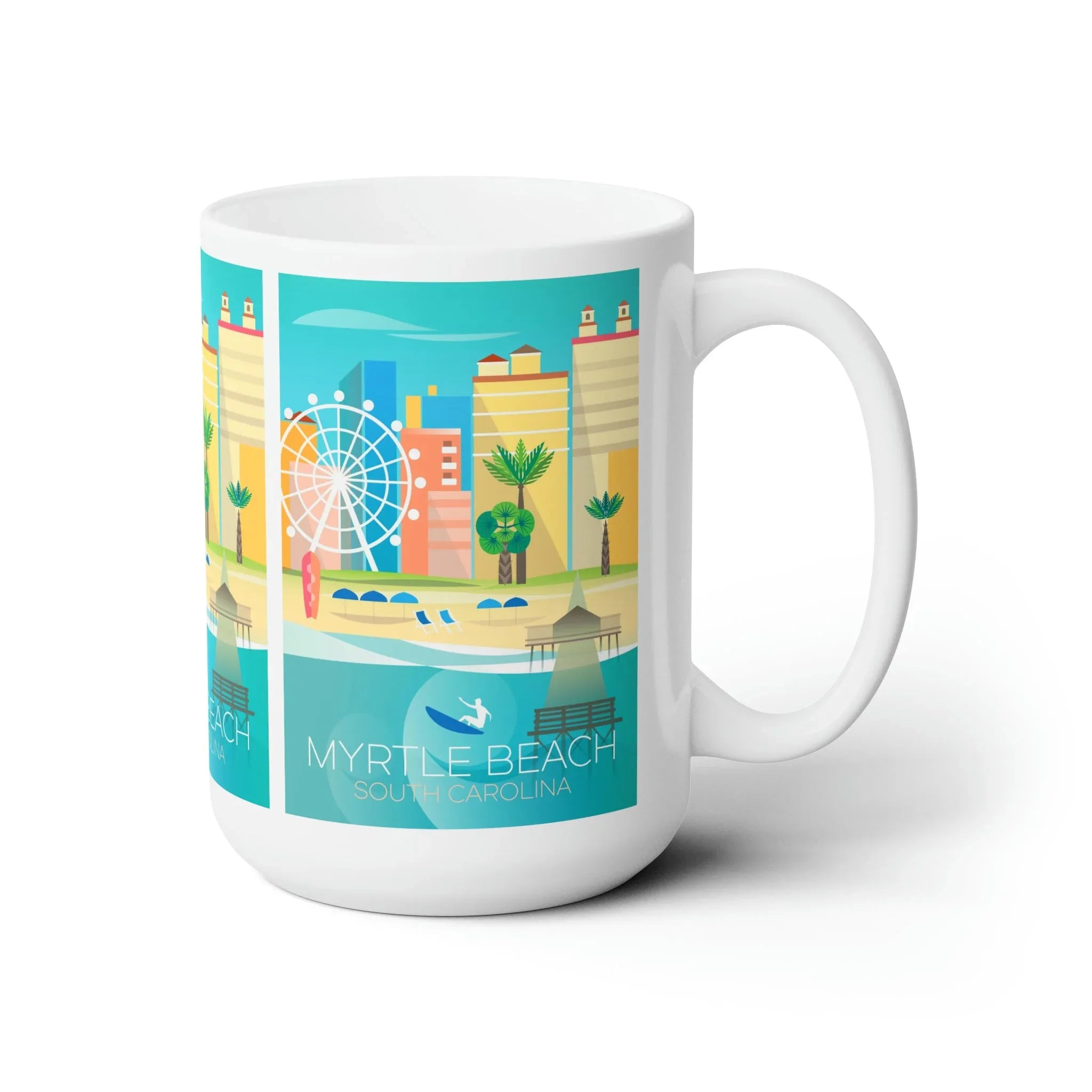 Myrtle Beach Ceramic Mug 11oz or 15oz - BIG FRENCHIES