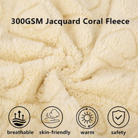Pet Blanket For Dogs Cats, 300GSM Ultra Soft Coral Fleece Blanket, Washable Small Dog Cat Blanket