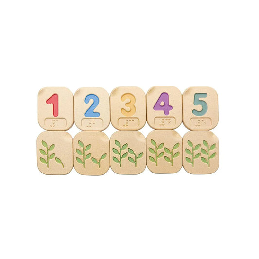 Braille Numbers 1-10 - BIG FRENCHIES