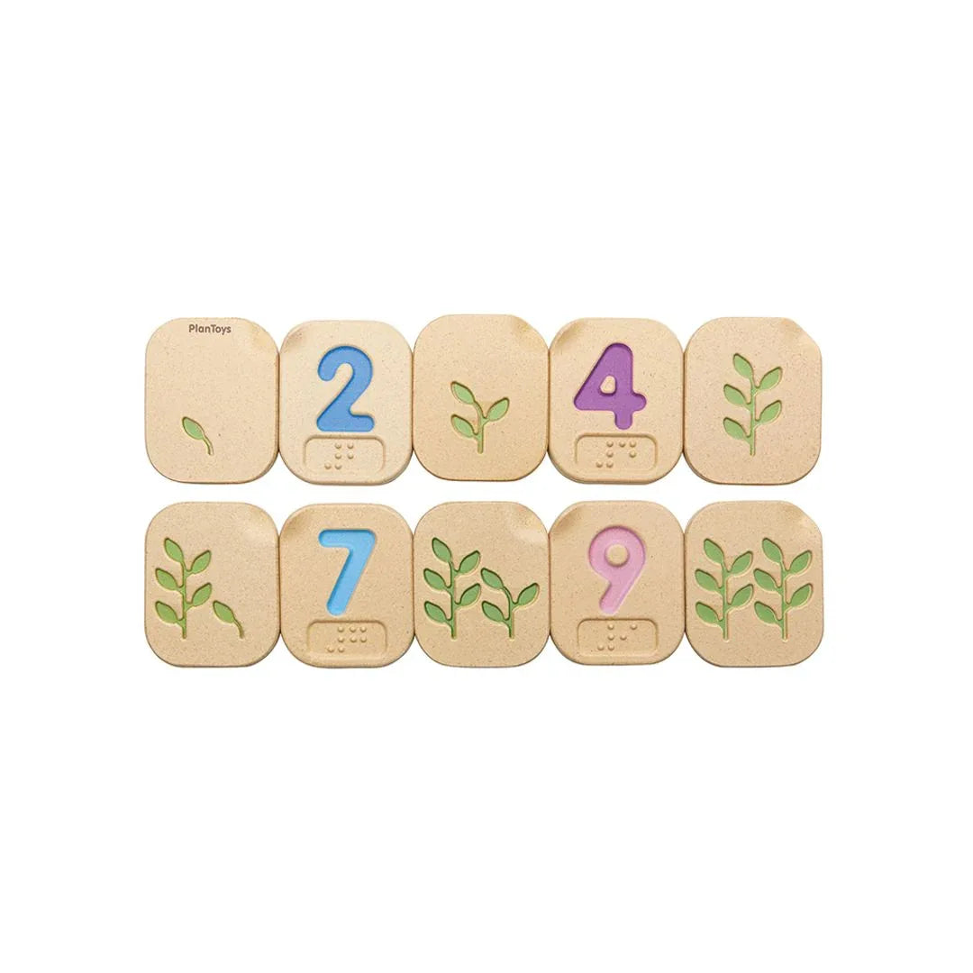 Braille Numbers 1-10 - BIG FRENCHIES